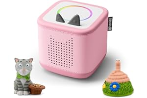 tonies Toniebox 2 Bundle Incl. 2 Tonies: Tabby McTat, Superworm, Cloud Pink