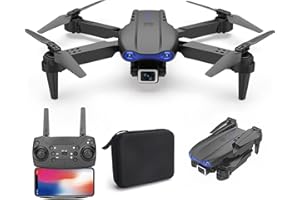 JACKRULER 2021 Mini Drone avec Caméra 4K FPV, 2,4 GHz l'anti-interférence, Induction de Gravité, Vol de Trajectoire, Mode sans Tête, 20 minutes, Maintien d'altitude, Facile à Utiliser, pour Débutants (Noir)