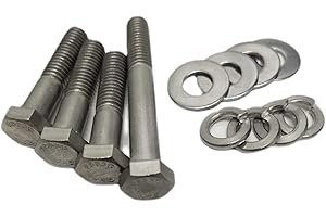 Z Whip SBC BBC SHORT WATER PUMP BOLT KIT STAINLESS STEEL HEX BOLTS Compatible with Chevy V8 Small Block 265 283 305 327 350 383 400, Big Block V8 Engines 402 427 396 454 502 Waterpump