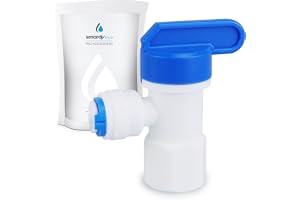 smardy tryckventil för osmos tryckkärl, koppling för 1/4" LLDPE-slang | Tryckkopplingen ansluter osmosanläggningens tryckkärl till 1/4" LLDPE-rör, enkel och säker montering