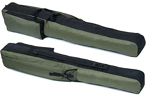 JPA ADVENTURE Fishing Rod Holdall, Holder, Bag, Carry Case, Luggage for made up rods with reels - 130cm / 51in