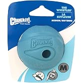 Chuckit 202203 The Whistler Ball, 1 Ball for Dogs Compatible with the Pitcher, M