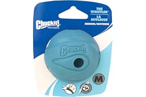 Chuckit! 202203 The Whistler Ball, 1 Pelota para Perros Compatible con el Lanzador, M