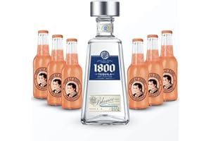 ‎THOMAS HENRY Mixing-Bundle 'Pink Paloma' - 6 x 0,2l Thomas Henry Pink Grapefruit + 1 x 0,7l 1800 Tequila - Der sommerliche Tequila-Drink für erfrischende Genussmomente