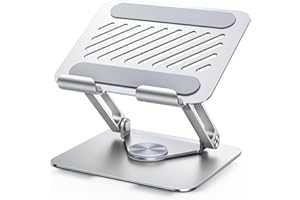 UGREEN iPad Stand Tablet Desk Holder 360° Rotating Foldable Adjustable Travel Portable Mount Compatible with iPad 10th 10.9/Pro 13 2024 12.9/Air 11/Mini 7,Galaxy Tab S10 S9 A9 A8,Surface Go,iPhone 16