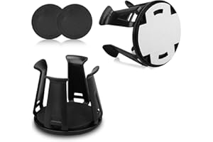 NAKUTITA Lot de 2 Porte Gobelet Voiture, Porte-canette Universel Voiture, Porte-canette Autocollant et Porte-Bouteille pour intérieur de Voiture, Porte-gobelet Multifonctionnel pour Tasses à café, Bouteilles