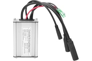Contrôleur de vélo électrique,Delaman Contrôleur de vélo électrique Adaptateur étanche sans balais pour scooter électrique 36V/48V moteur 17A