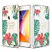 Produktbild ESR iPhone 8 Hülle, iPhone 7 Hülle, [Weiche TPU Rahmen, Hartem PC Rückdeckel] Blumenmotiv Schutzhülle für Apple iPhone 8/7 4.7 Zoll 2017 Freigegeben. (Hibiskus)