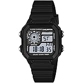 Carlington Endurance Series Digital Wrist Watches for Men with Transparent Case Cover - CT_9079