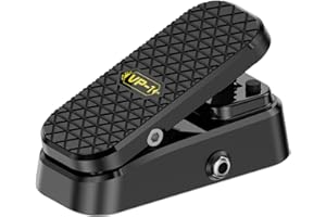 Fenteer Pedal de expresión Pedal de efectos de guitarra No requiere fuente de alimentación Sin ruido Salidas dobles