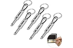 GURXI Soporte para llaves de pared Jack Rack ganchos para llaves de guitarra Marshall para tablero de llaves apto para Marshall Jack Rack 5 unidades