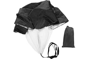 Football Drag Parachute Resistance Training Strength Training Running Screen with Storage Bag