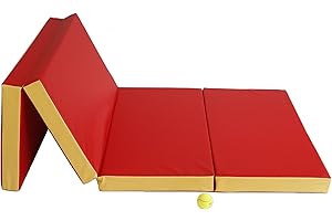 NIRO SPORTGERÄTE Gymnastikmatte Klappbar 200 x 100 x 8 cm Klappmatte Turnmatte Weichbodenmatte MADE IN GERMANY, Fitnessmatte Yogamatte, Spielmatte, Gästebett