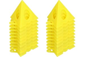Cone Support, Cone Riser, 20st Painter's Pyramid Stands, Cone Support Stand Pyramid Riser Plast Set Kit för Canvas Skåpdörr, Konstnärer Målartillbehör