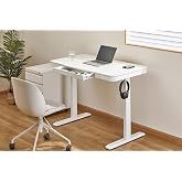 Voltix Electric Desk Height Adjustable Office Desk 1x Type-C with Memory 1x USB-A and Wireless Charging Support Ş