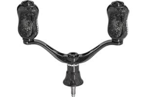 GOMEXUS Power Handle Compatible avec Les moulinets de pêche au Lancer Shimano Daiwa, poignée de Rechange pour moulinets de pêche