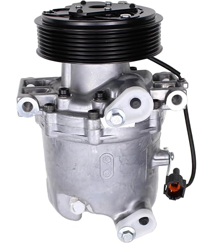 AC Compressor With Clutch For Nissan Frontier, Xterra, Suzuki Equator – Pre-Filled With Oil, Quiet & Durable Replacement