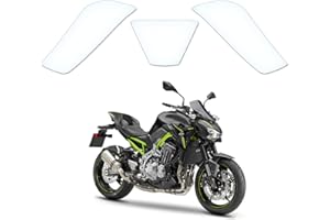 MOTO SCREENIES Protector de depósito de pintura, transparente, adecuado para Kawasaki Z900 2017+