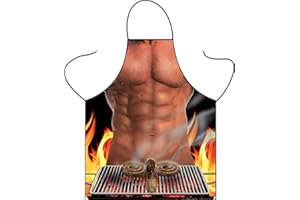 Fartoni Grembiule Da Cucina Divertente Per Uomo – Grembiule Sexy E Spiritoso Per Barbecue, Cucina O Feste – Regalo Originale E Divertente Per Marito, Papà O Amico – Design Multicolore Impermeabile