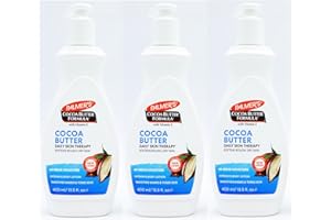 ZAIZAH Palmer's 3 X 400 ml Premium Cocoa Butter Formula Body Lotion for Ultimate Moisturiser