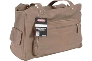 Zolux Sac de Transport 5è Avenue pour Chiens - Taupe - Taupe, S