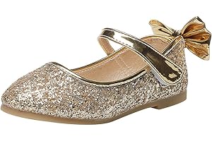 amropi Mädchen Funkeln Bowknot Prinzessin Party Mary Jane Halbschuhe