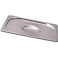 Malabar Trading Company Stainless Steel 1/2 Gastronorm Pan Lid, GN Pan Lid