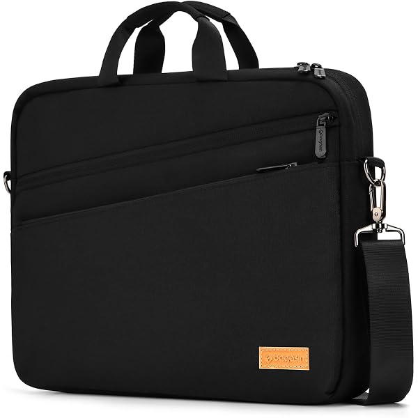 Sac Bandoulière En Toile Pour Ordinateur Portable 11.6" à 13" - Imperméable Avec Poignée Latérale - RICHEN - 4