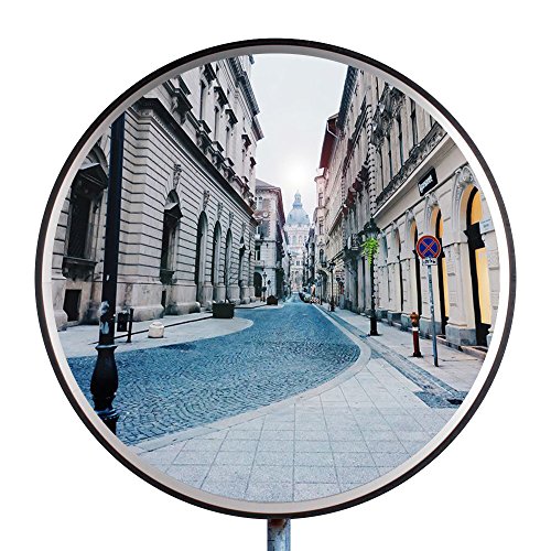 Preisvergleich Produktbild Sicherheitsspiegel Verkehrsspiegel Überwachungsspiegel Panoramaspiegel Spiegel Konvex Acrylic Verkehrsspiegel 60cm