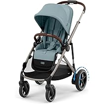 CYBEX Poussette Gold E-GAZELLE S, De La Naissance à Environ 4 Ans, Max. 22 Kg (mode Simple) / 2x 22 Kg (mode Duo), Système Tout-en-1 Avec Propulsion électrique Et 20+ Configurations, Beige