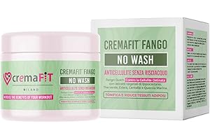 CREMAFIT ® FANGO NO WASH Cremoso Guam Anticellulite SENZA RISCIACQUO - Cellulite Radicata - Idrata, drena e rigenera - pelle tonica ed elastica. Estratti quercia marina - Made in Italy 500ml