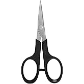 Godrej Cartini Personal Scissors, Silver;Black, 10.5 x 5.3 Centimeters