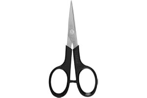 Godrej Cartini Personal Scissors, Silver Black, 10.5 x 5.3 Centimeters