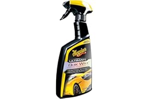 ‎MEGUIAR'S Meguiar's Ultimate Quik Spray Wax® Sprühwachs - Autopflege - Autowachs mit Abperleffekt - einfache Handanwendung - Glatte Schutzschicht für mehr Glanz- 473ml, G200916EU