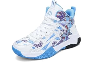 Xinghuanhua Chaussures de Basket-Ball pour garçons Chaussures de Sport pour garçons Chaussures de Course pour garçons