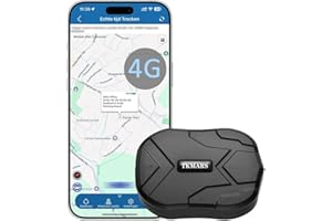 Localizador GPS para Coche 4G Sin Suscripción con App Gratuita TKMARS 20000mAH Batería 150 Días de Espera Antirrobo Magnético Impermeable Rastreador GPS Sin Restricciones Geográficas 4G TK905C