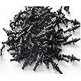 Neutral 20 Pieces Anti Vibration Rubber for PC Case Fans, Flexible Mount Screw Pin Rivet