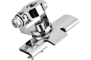 TONYSA Kit de montaje de antena, acero inoxidable ajustable Juego de soporte de montaje de antena de servicio extra pesado Instalación fácil Soporte de antena de montaje en puerta con portón trasero para rad