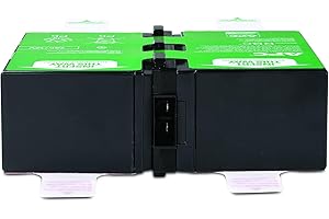 APC APCRBC123 - Pacco batterie sostitutive per APC UPS BR900GI, BR900G-GR, SMT750RMI2U