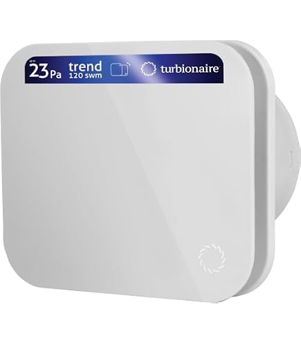 Estrattore Da Bagno Cata B-12 Matic – Diametro 120 Mm, 190 M³/h, Silenzioso 43 DB, Apertura Automatica, Per Parete E Soffitto