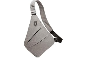 Ovecat Unisex Anti Theft Sash Sling Crossbody Bag