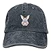 Produktbild Geometric Rabbit Bunny Adult Sport Adjustable Baseball Cap Cowboy Hat Navy