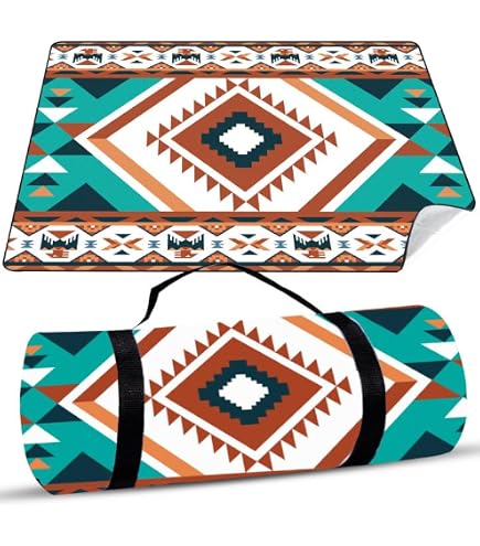 Riesige Faltbare Picknickdecke 200x200 Cm – Sandfrei, Wasserdicht & Perfekt Für Strand, Camping & Garten