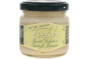 ‎ANTICO PASTIFICIO TEALDI Tealdi Trüffelbutter, Butter mit weißem Trüffel, aus Italien, 70 g
