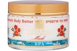 HEALTH AND BEAUTY HB Mer Morte - Beurre de Karité au Musk pour le corps - 350ml