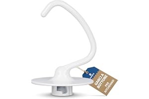 B Bluparts K45DH Gancio per impasto per robot da cucina Kitchenaid - Gancio per impasto adatto a tutti i KitchenAid con testa inclinabile come 5KSM90 / KSM150PS / K45SS