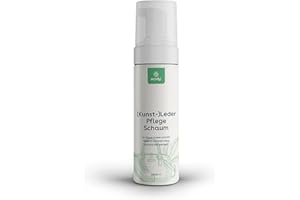 ‎ECO:FY Leder Pflegeschaum für Echtleder, Kunstleder, Synthetik imprägniert, frischt auf und pflegt für Schuhe, Taschen, Ledersitze, Couch, Sofa (250ml)