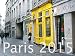 Paris 2015 - Bildkalender quer (56 x 42) - Nomada Reisekalender - by Horst Haas by