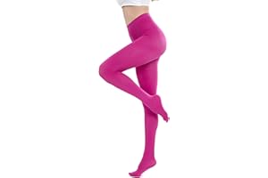 CozyWow Medias sem opacas en color liso para mujer 80D