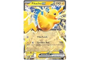 TITAN CARDS Pikachu ex 063/193 Seltene Doppel-Pokemon-Karte (SV2 Paldea Evolved) + 1x TitanCards® Toploader